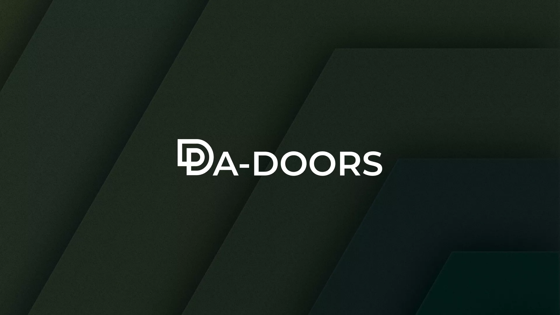 Создание логотипа компании «DA-DOORS» в Лесном